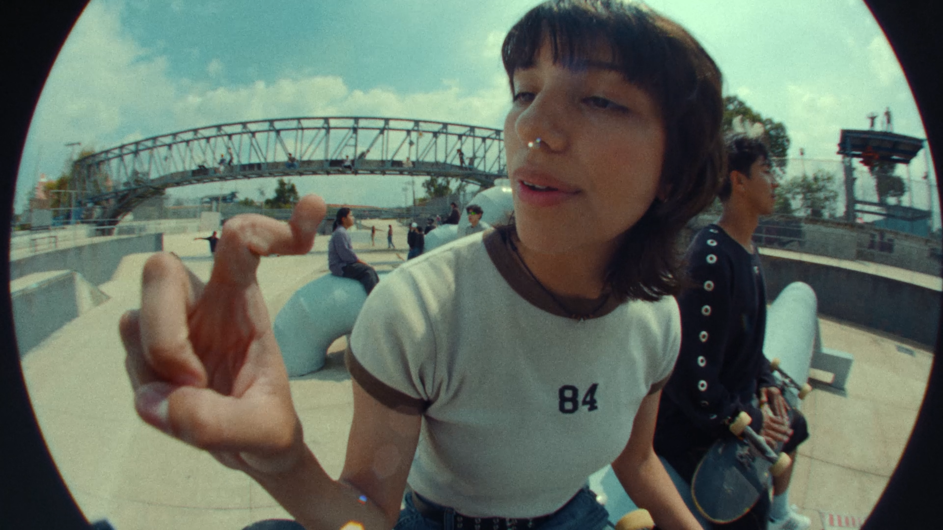 Still from "Drop In"