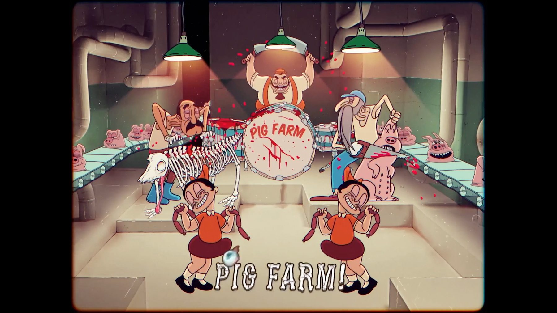 Still from "Pig Farm"