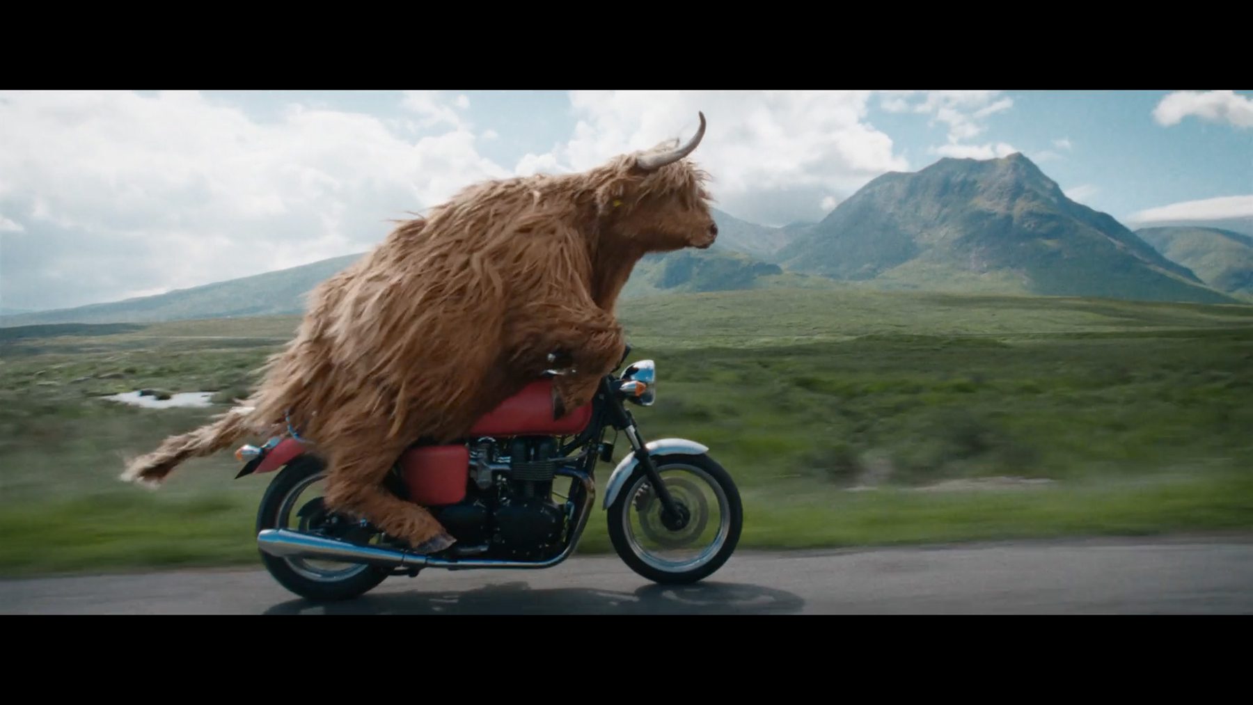 Still from "Highland Rider"