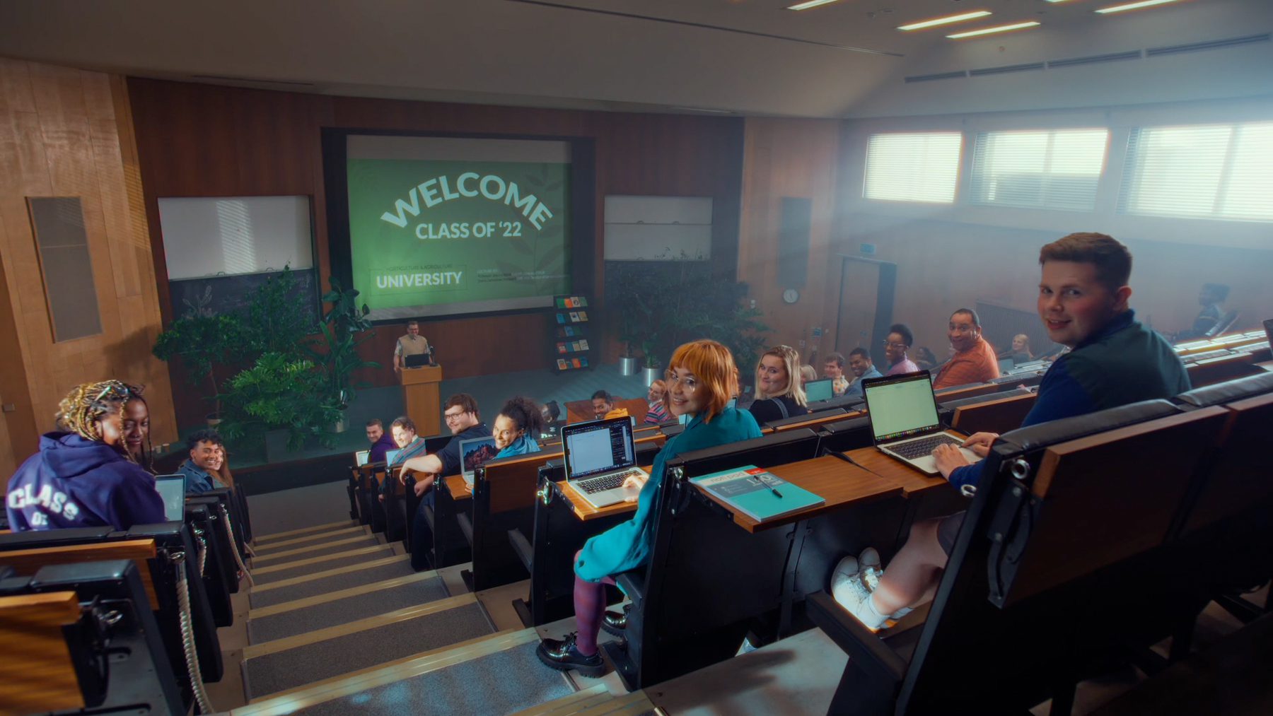 Still from "Tomorrow Begins Today"