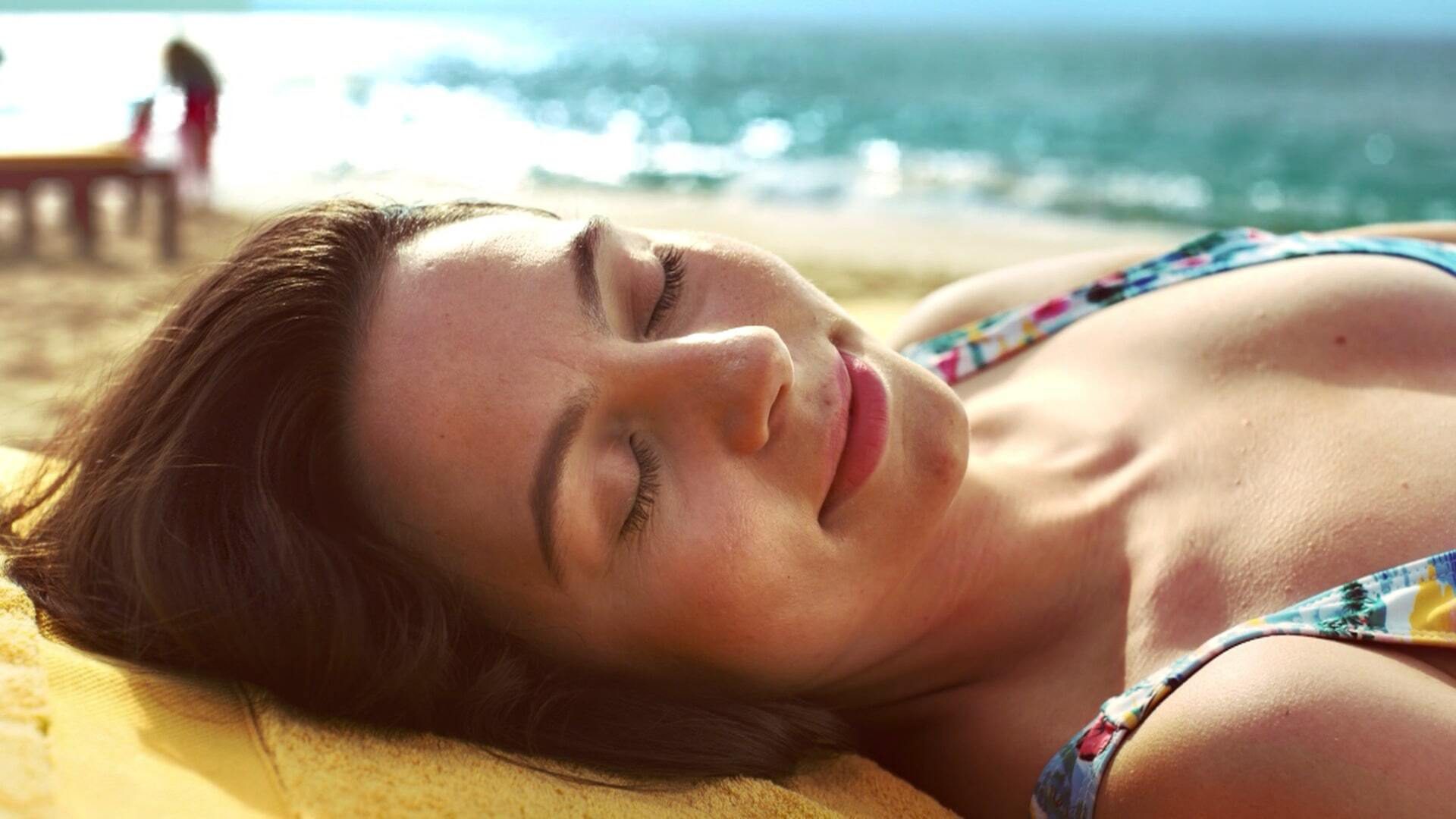 Still from "Everything's Better On The Beach"