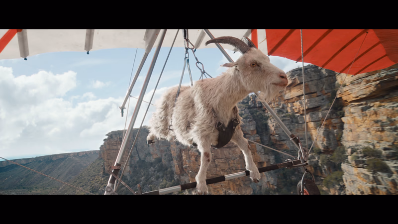 Virgin Media, Broadband — Goat Glider film still