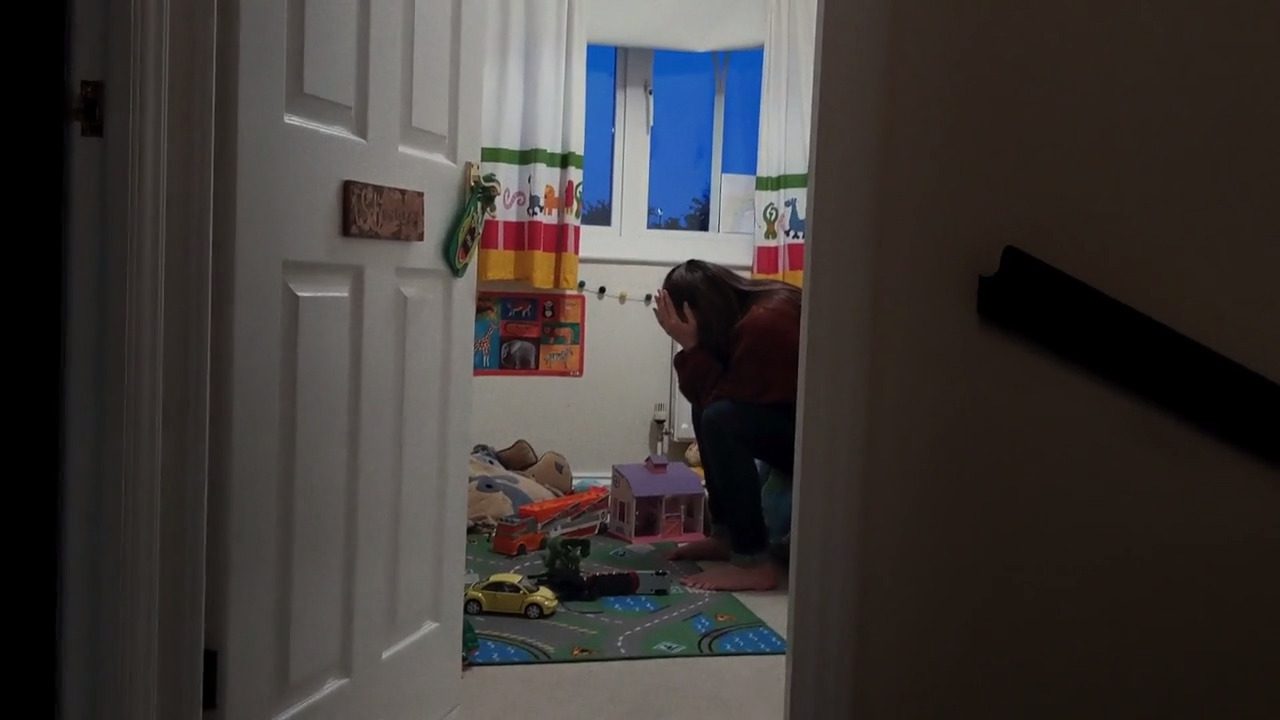 Still from "Abusers Always Work From Home"