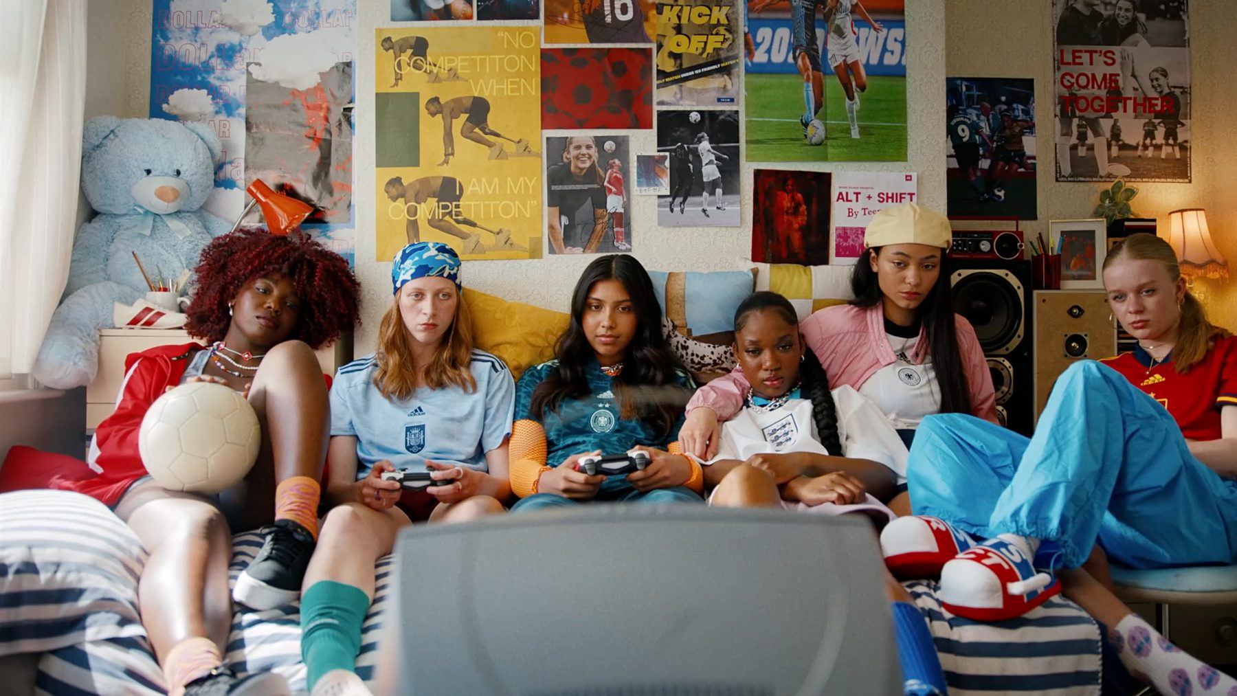 Still from "Girls Don't Like Football"
