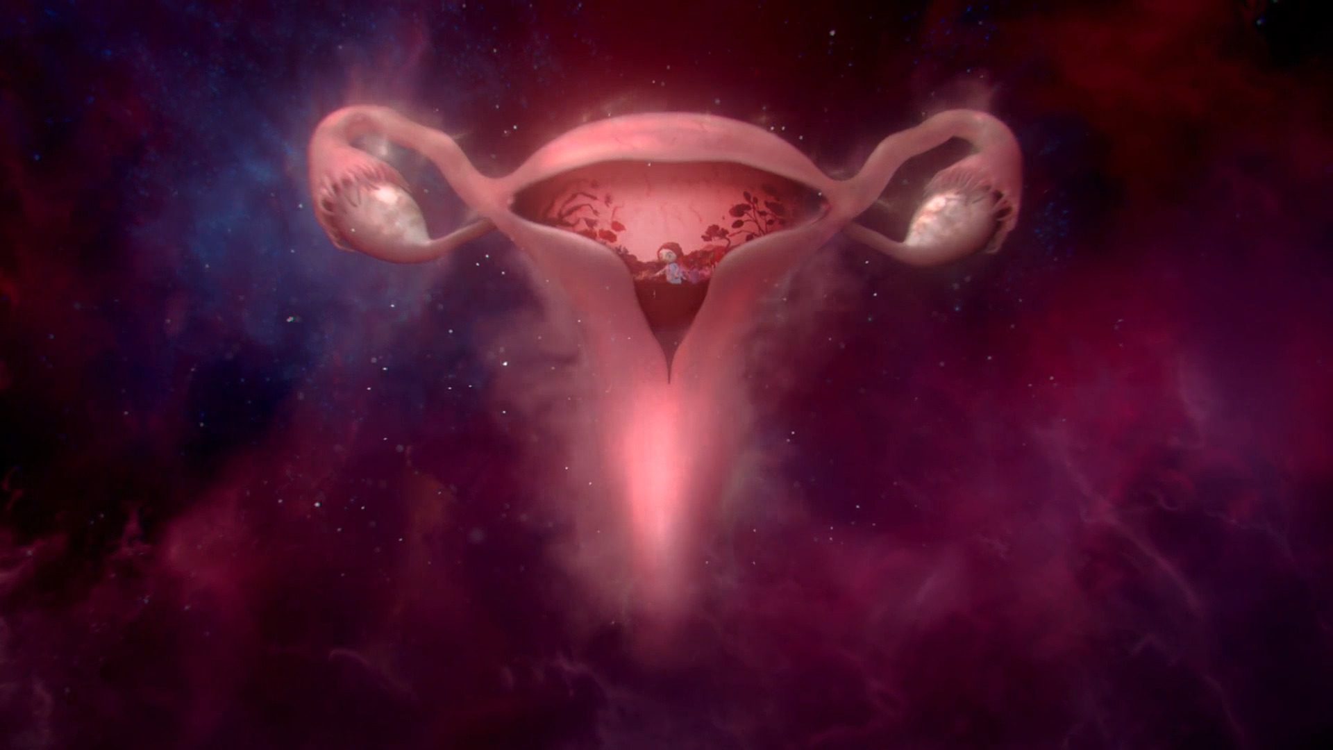 Still from "#wombstories"