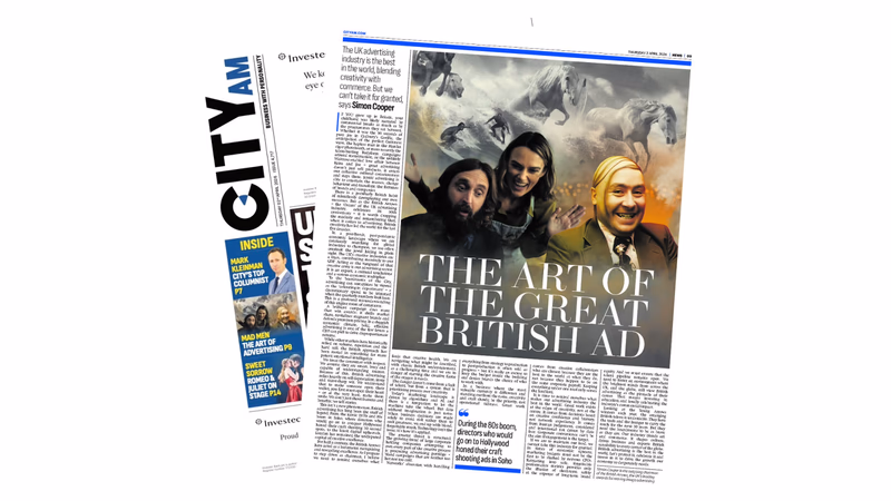 The Art Of The Great British Ad